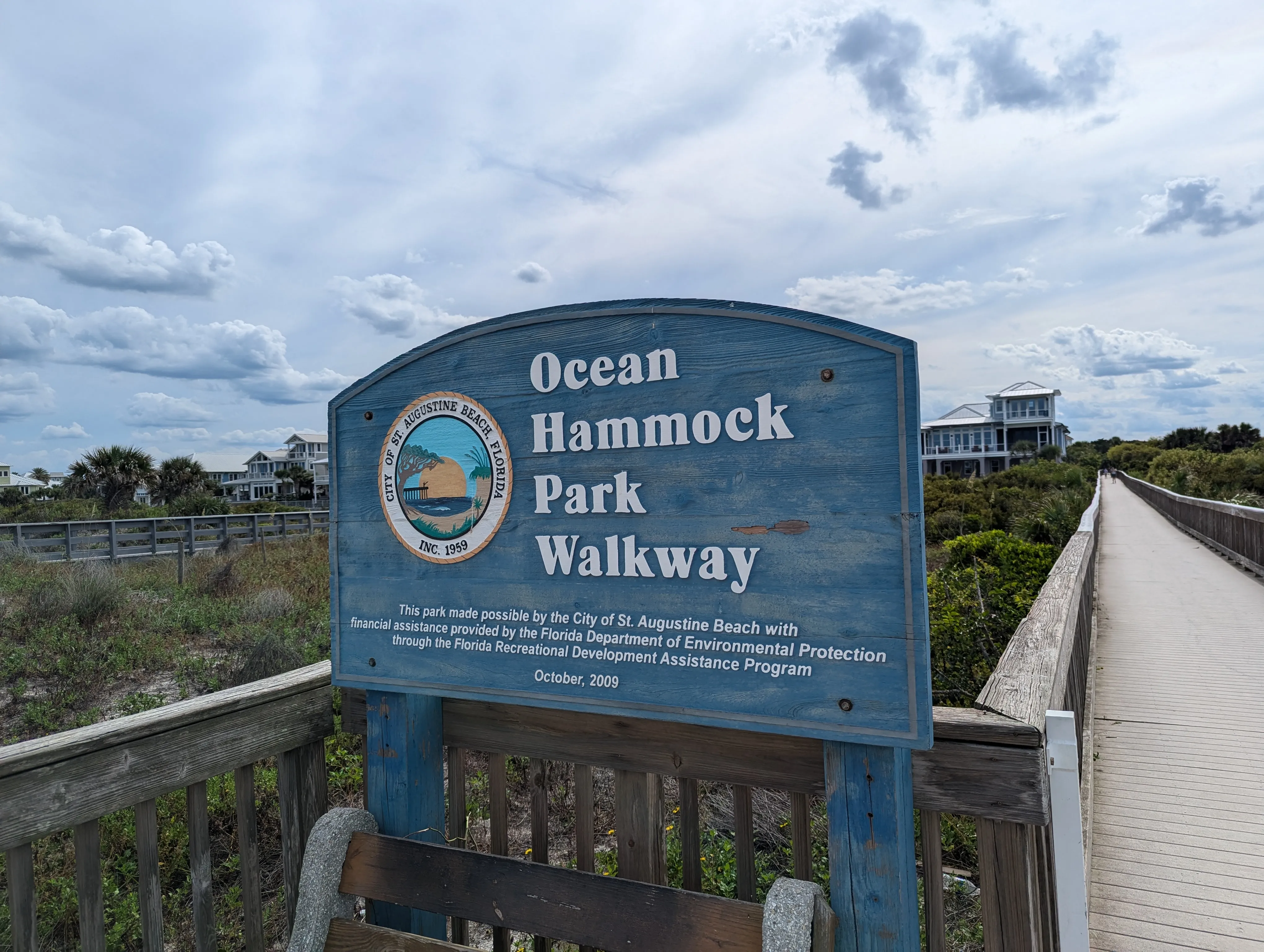 Ocean Hammock Park Walkway